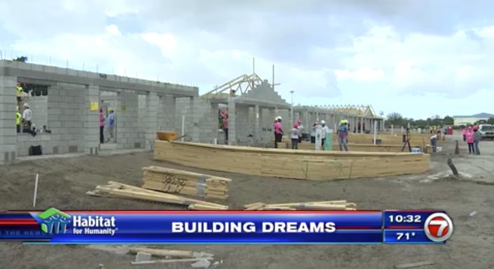 Women Build truss day in Pompano image_ Women Build truss day in Pompano