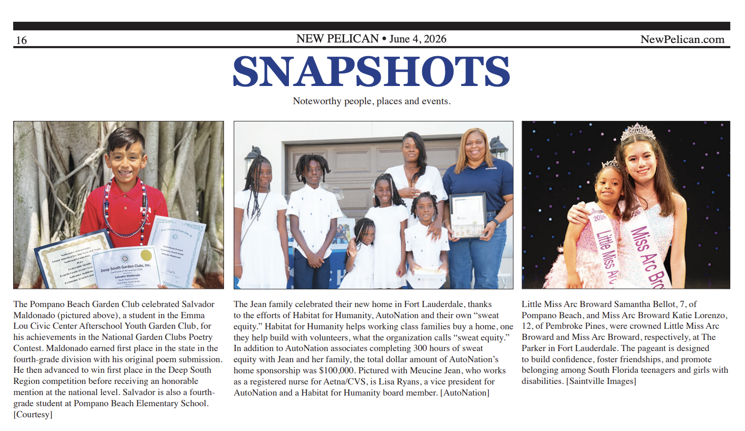 Snapshot article screenshot